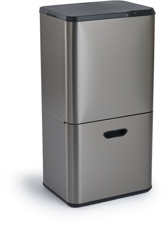 Umuzi Reinigungsbehälter 63L - Sensor - Metall Grau - 30.5x41x78cm