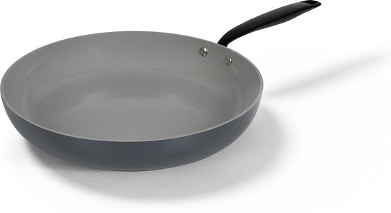 BE Living Essential Bratpfanne - Ø 30 cm - Keramik - PFAS-frei - Induktion - Grau