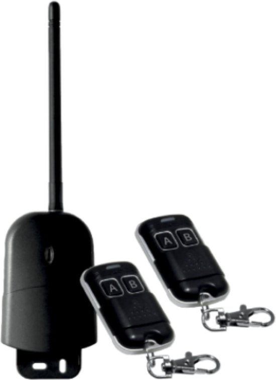 Unitronic Wireless 2-Kanal-Fernbedienungsset: 2 Sender & 1 Empfänger