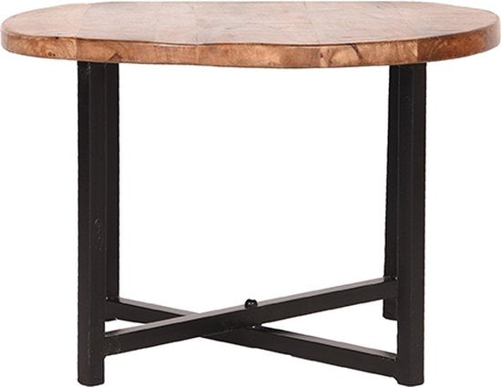 LABEL51 Dex Beistelltisch - Natur - Holz - 60 cm