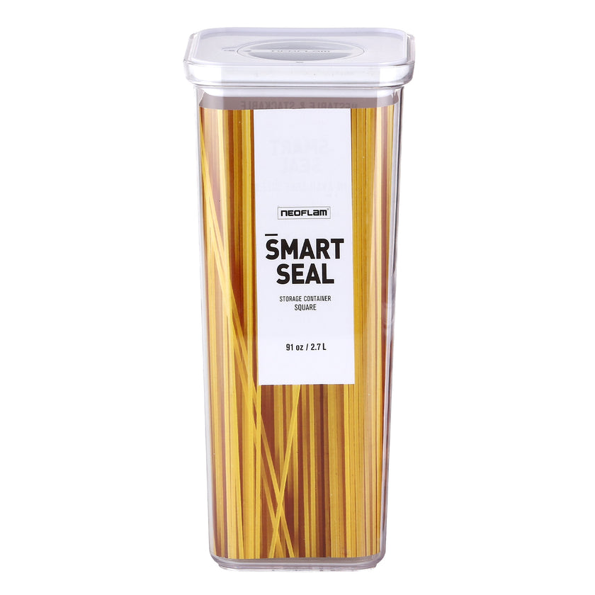 Neoflam Smart Seal Lebensmittelaufbewahrung - Quadratisch 2.7L - Weiß