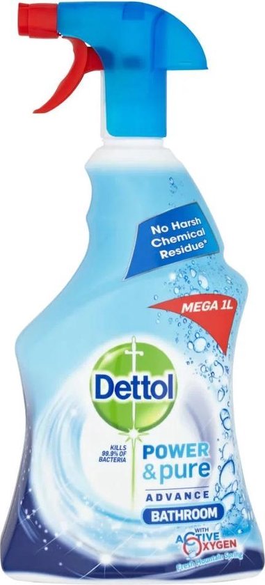 Dettol Power & Pure Spray Bad 1000ml