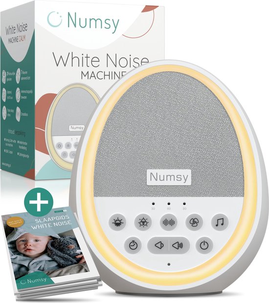 Numsy Calm White Noise Machine Baby - Weißes Rauschen Maschine