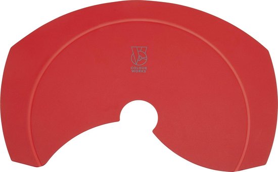 Colourworks Trichter 17 X 26 cm Silikon Rot