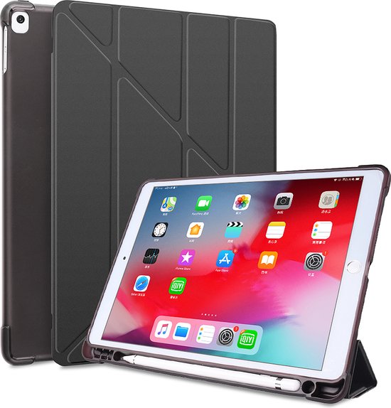 Tablet-Hülle geeignet für iPad Case 2021 - 9. Generation - Mit Bleistifthalter - 10