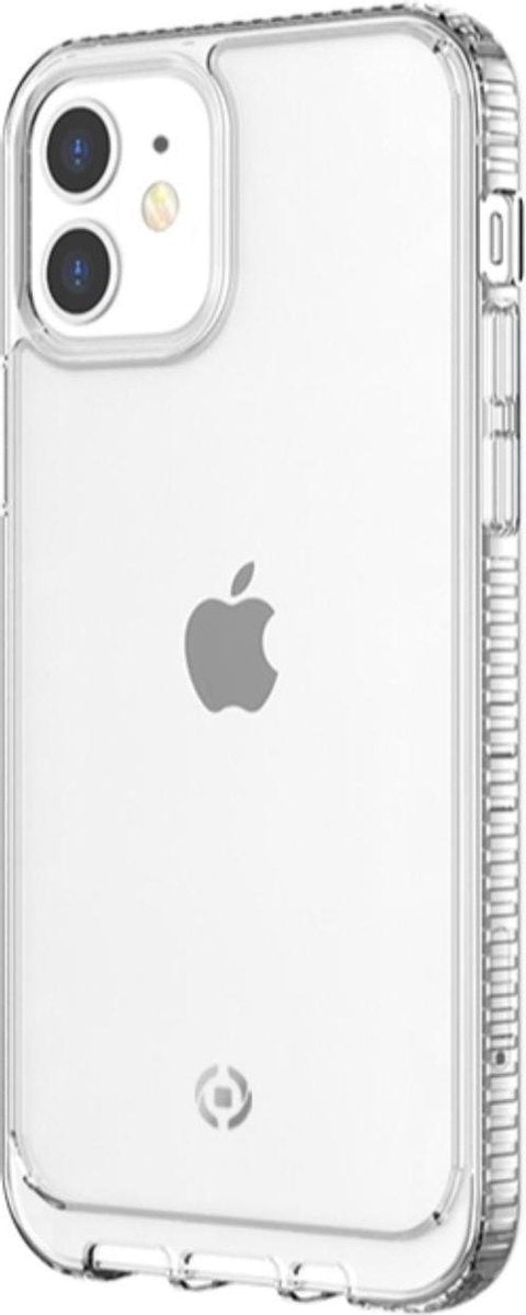 Celly Hülle passend für Apple iPhone 12 Mini - Kunststoffrückseite - Transparent