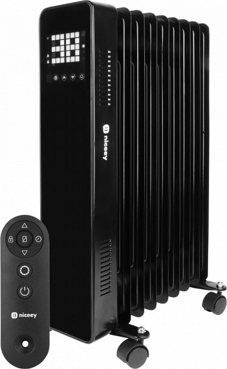 Niceey Smart Ã–lradiator - bis zu 2000W - Schwarz