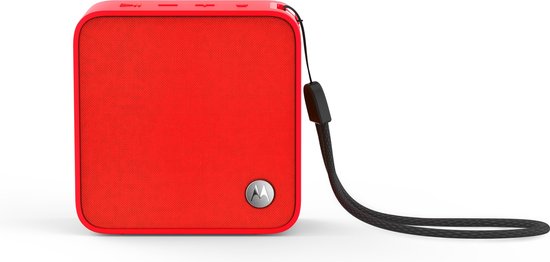 Sonic Boost 210 Lautsprecher - kompakt - 6 W - Bluetooth - rot - integriertes Mikrofon