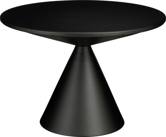 Mica Decorations Royale Beistelltisch - H42 x Ø60 cm - Metall - Schwarz