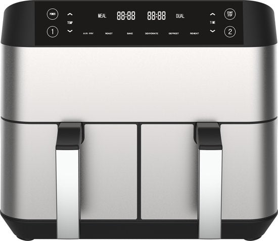 Niceey - Double Airfryer - XXL - Zwei Garräume - 8