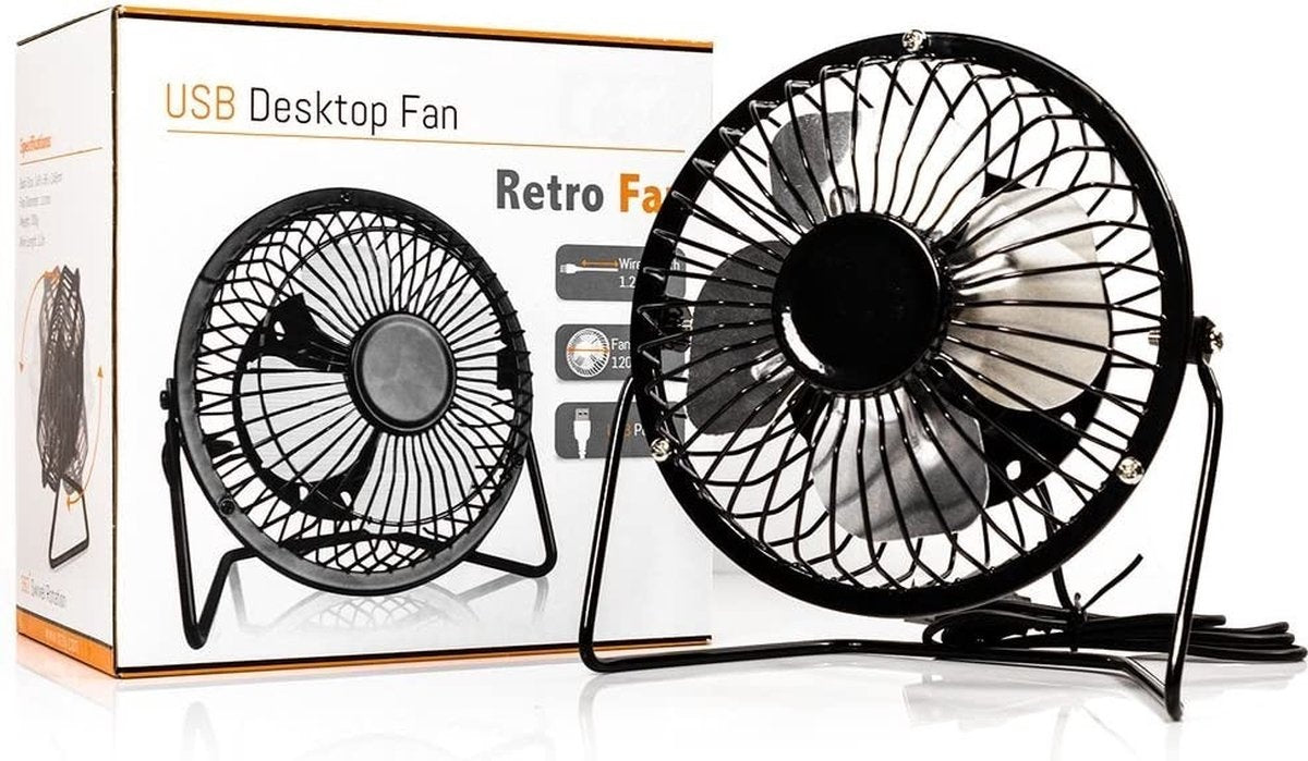 Esperanza USB-Ventilator Yugo 6 Zoll - Schwarz