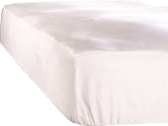 De Witte Lietaer Spannbetttuch Etui 160 X 220 cm Baumwolle Weiß