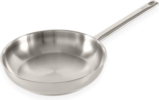 ELLE Gourmet Moderne Bratpfanne aus Edelstahl - Ø 24 cm - PFAS frei - Induktion