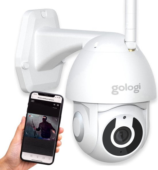 Gologi Superior Outdoor-Kamera - Mit Wifi und App