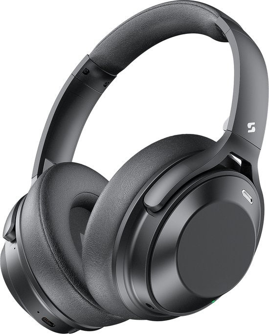 SoundFront Focus Pro Kopfhörer Kabellos - Aktive Geräuschunterdrückung - Bluetooth - Over-Ear