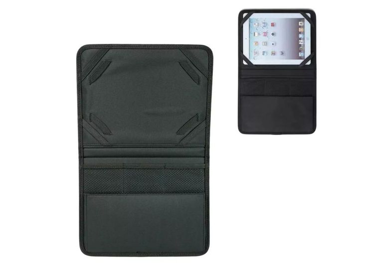 Universal-Tablet-Tasche mit Organizer - 29x22cm - Schwarz - 2 Stück – Bild 2