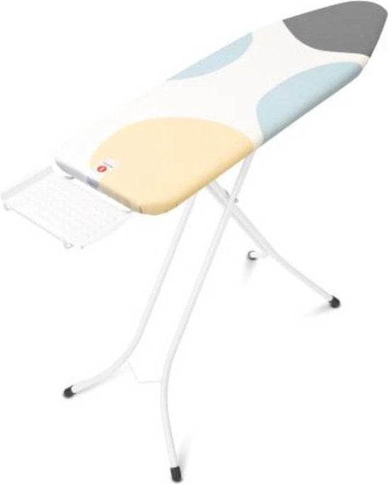 Brabantia Bügeltisch B - 124x37 cm Spring Bubbles - mit Bügeleisenablage