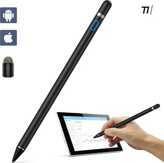 Tikkens 2 in 1 Active Stylus Pen - Bleistift geeignet für Tablet