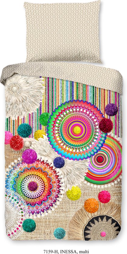 HIP - Bettbezug - "Inessa" - Multi - (140x200 cm) - Bunt