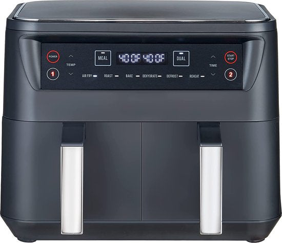 Niceey Double Airfryer XXL - Zwei Garräume - 8