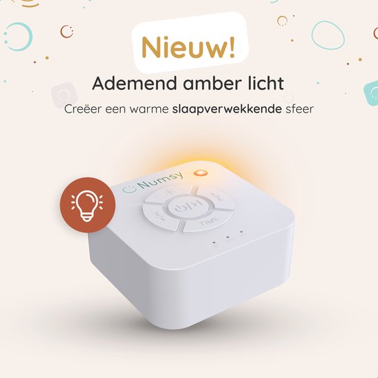 Numsy Original 3 White Noise Machine Baby - Weißes Rauschen Gerät
