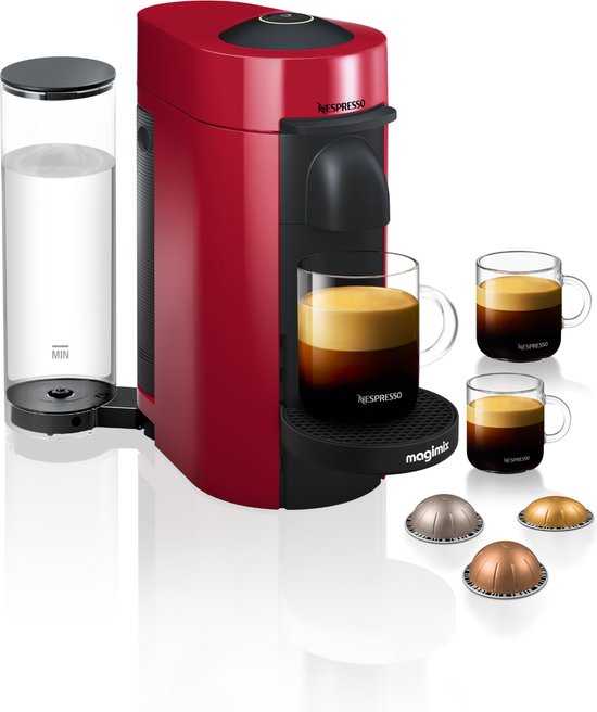 Magimix - Nespresso - Vertuo - Rot
