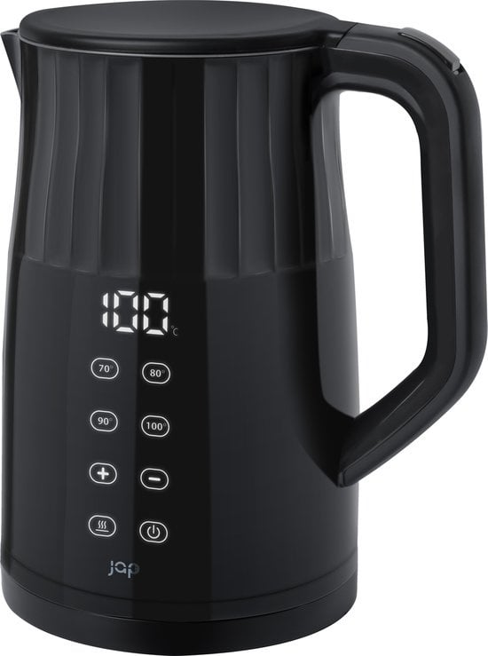 JAP Calidaqua - 1.7L Wasserkocher mit Temperaturkontrolle - Warmhaltefunktion - 40Â°C für Babynahrung