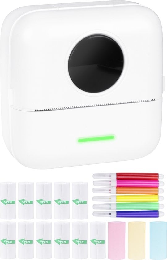 Nuvance - Mini-Drucker für das Handy - inkl. 6 Papierrollen