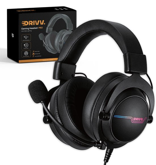 Drivv - Gaming Headset - mit Mikrofon - Geeignet für PS4