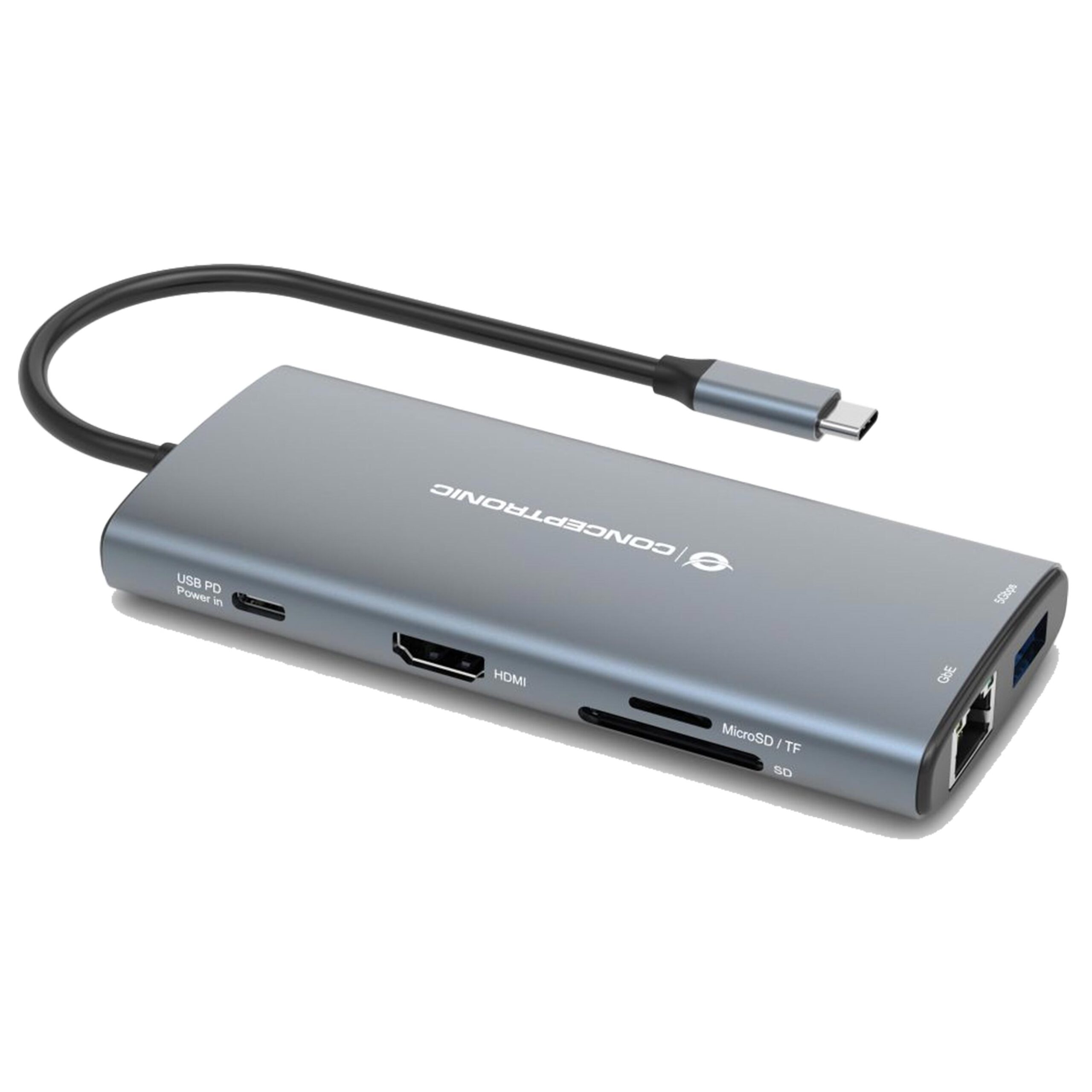 Conceptronic DONN06G 10-in-1 - Dockingstation Neuware -
