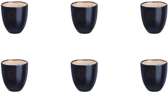 Becher IRIS 15cl - 6 Stück - Elfenbeinweiß