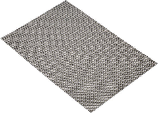 Tischset gewebt - Grau Metallic