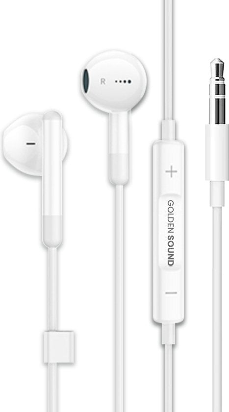 Golden Sound Wired Earbuds - Ohrhörer mit Kabel und Mikrofon - 3