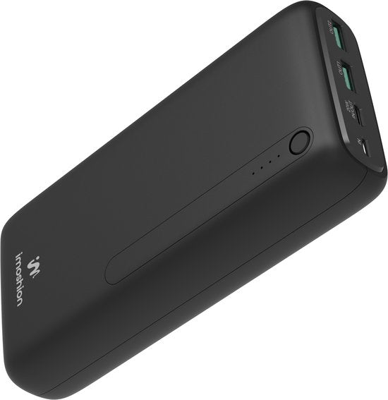 iMoshion® Powerbank 27000 mAh - Schnelles Ladegerät & Batterieanzeige - Geeignet für iPhone & Samsung