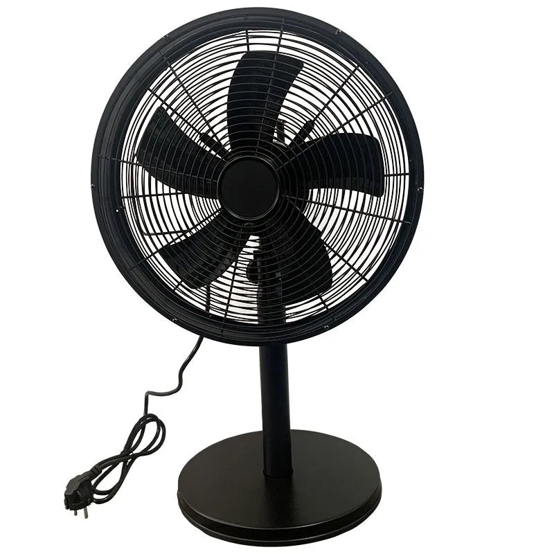 Excellent Electrics Tischventilator - 3 Geschwindigkeiten - 40 W - 35 x 27 x 57 cm - Schwarz