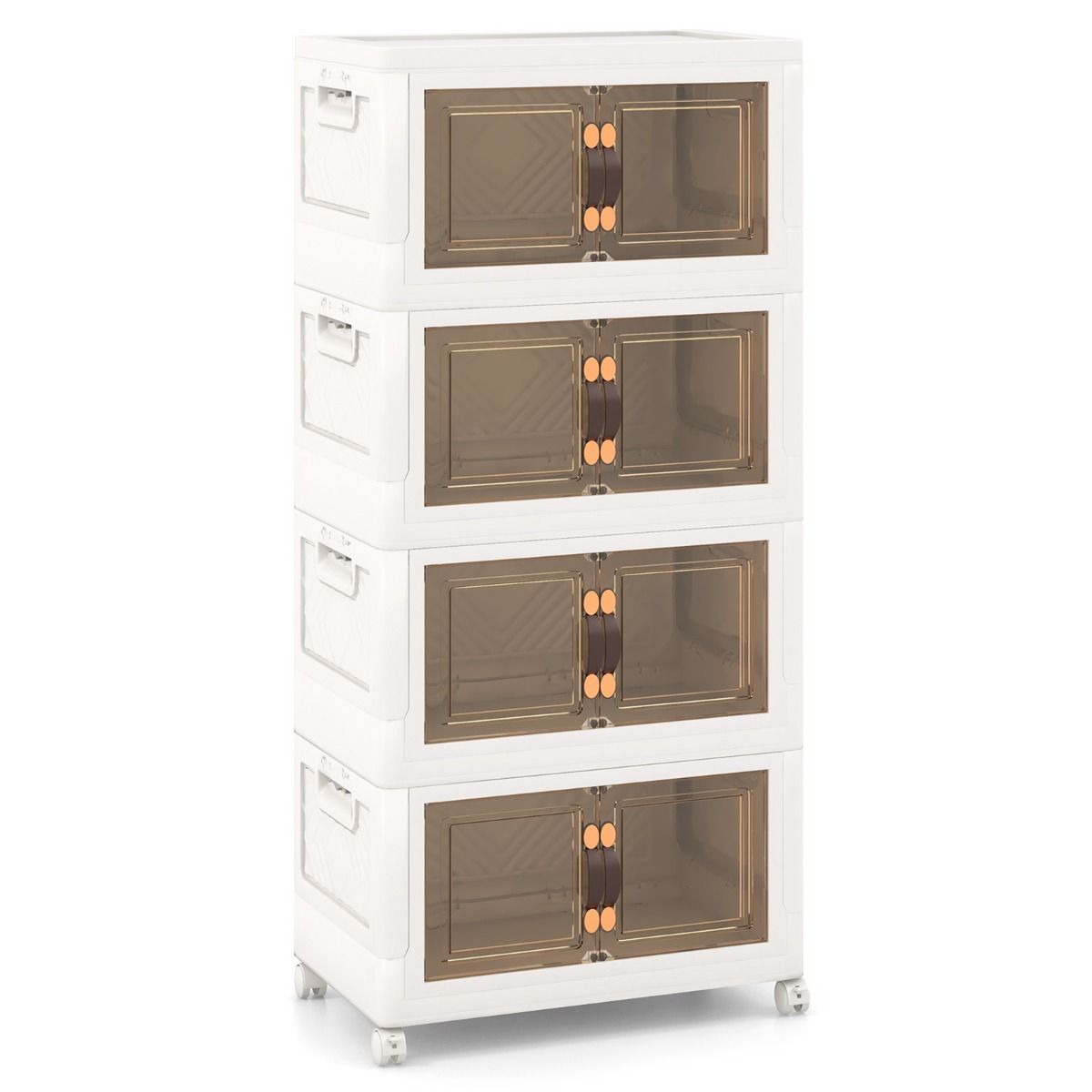Coast Storage Cabinet - 4 faltbare und stapelbare Behälter - 49