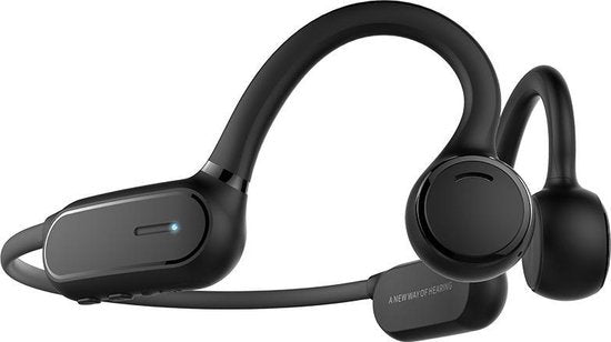 Kabellose Bluetooth-Sport-Kopfhörer mit Mikrofon - Sport-Ohrhörer - Sport-Kopfhörer - Schwarz