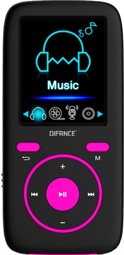 Difrnce MP1815 - MP4-Player - 4GB - Rosa