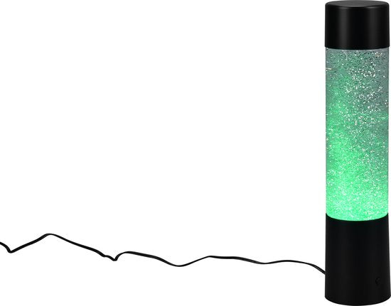 REALITY Tischlampe Glitter inkl
