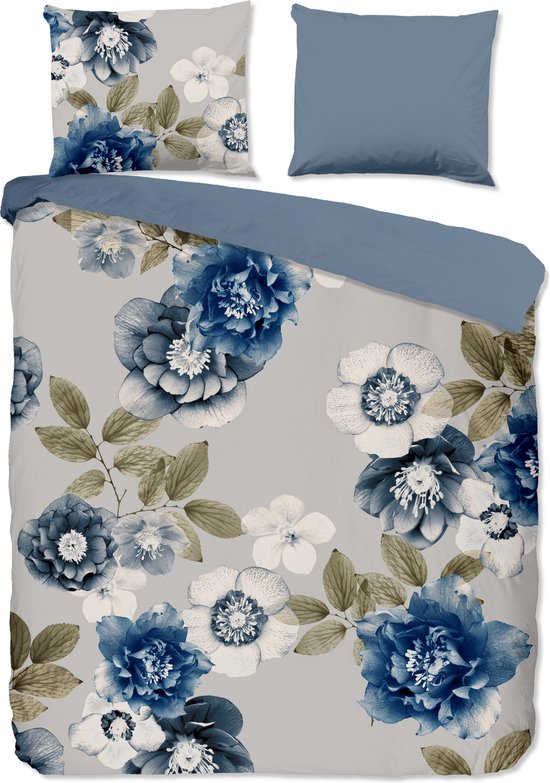 Good Morning Bettbezug "Blumen" - Multi - (200x200/220 cm) - Baumwolle Flanell