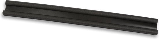 Lowander Doppel-Zugluftstopper 95cm - Zugluftstopper für Türen - Schwarz