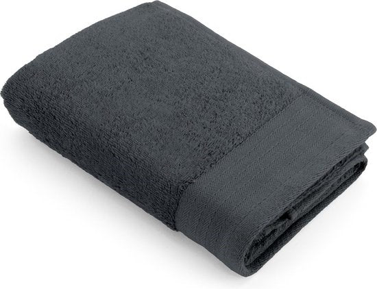 Walra Badetuch Soft Cotton - 50x100 - 100% Baumwolle - Anthrazit