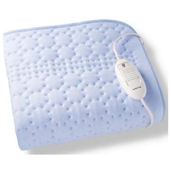 Inventum HN135 - Wärmeunterbett - 1 Person - 150x80 cm - Vlies - Hellblau