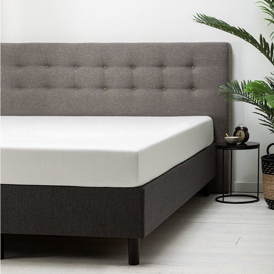 Standard-Spannbetttuch - Größe: 180 x 200 cm - Baumwolle - Taupe - Fresh & Co