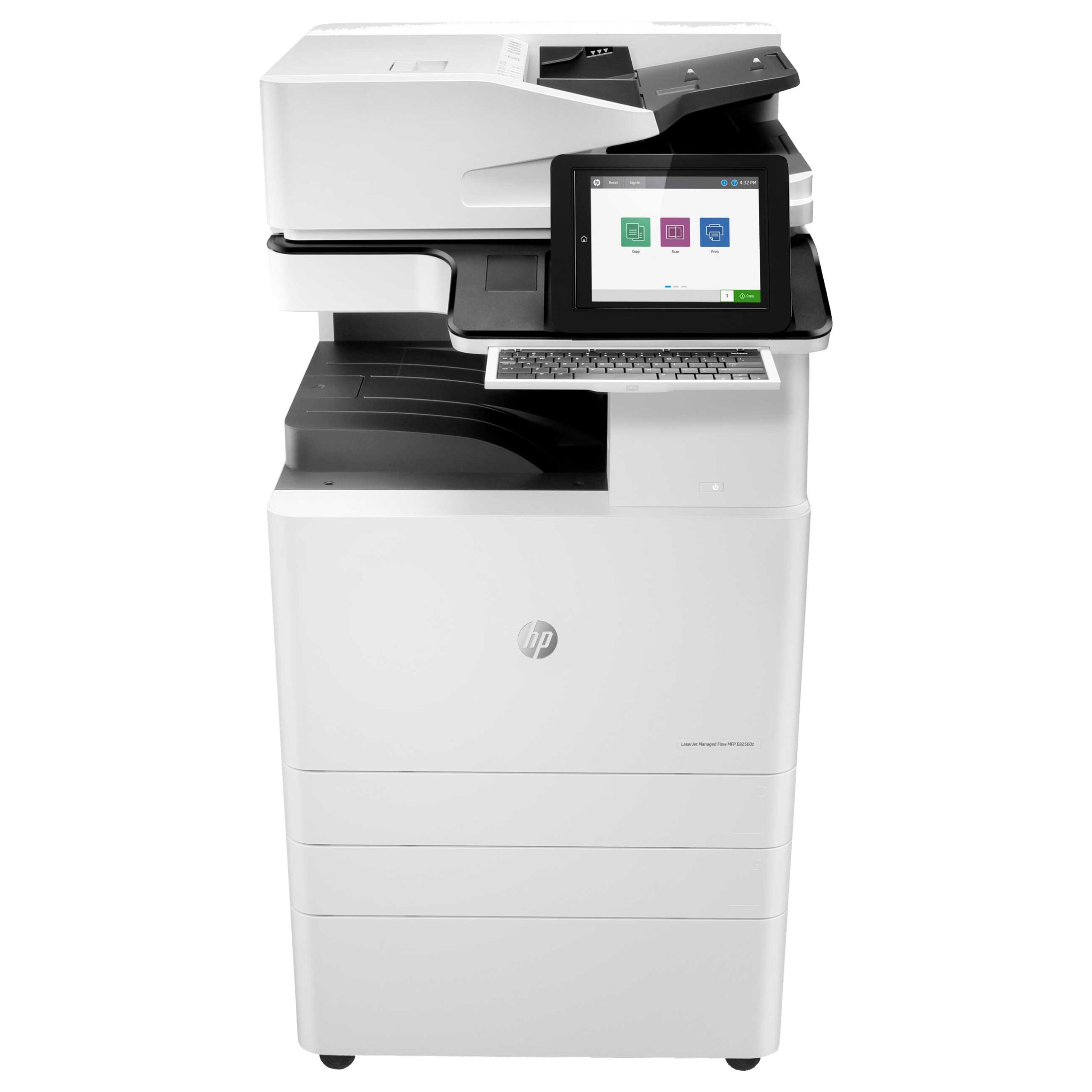 HP LaserJet Managed Flow MFP E82560z - Multifunktionsgerät - Schwarz-WeissGut - AfB-refurbished