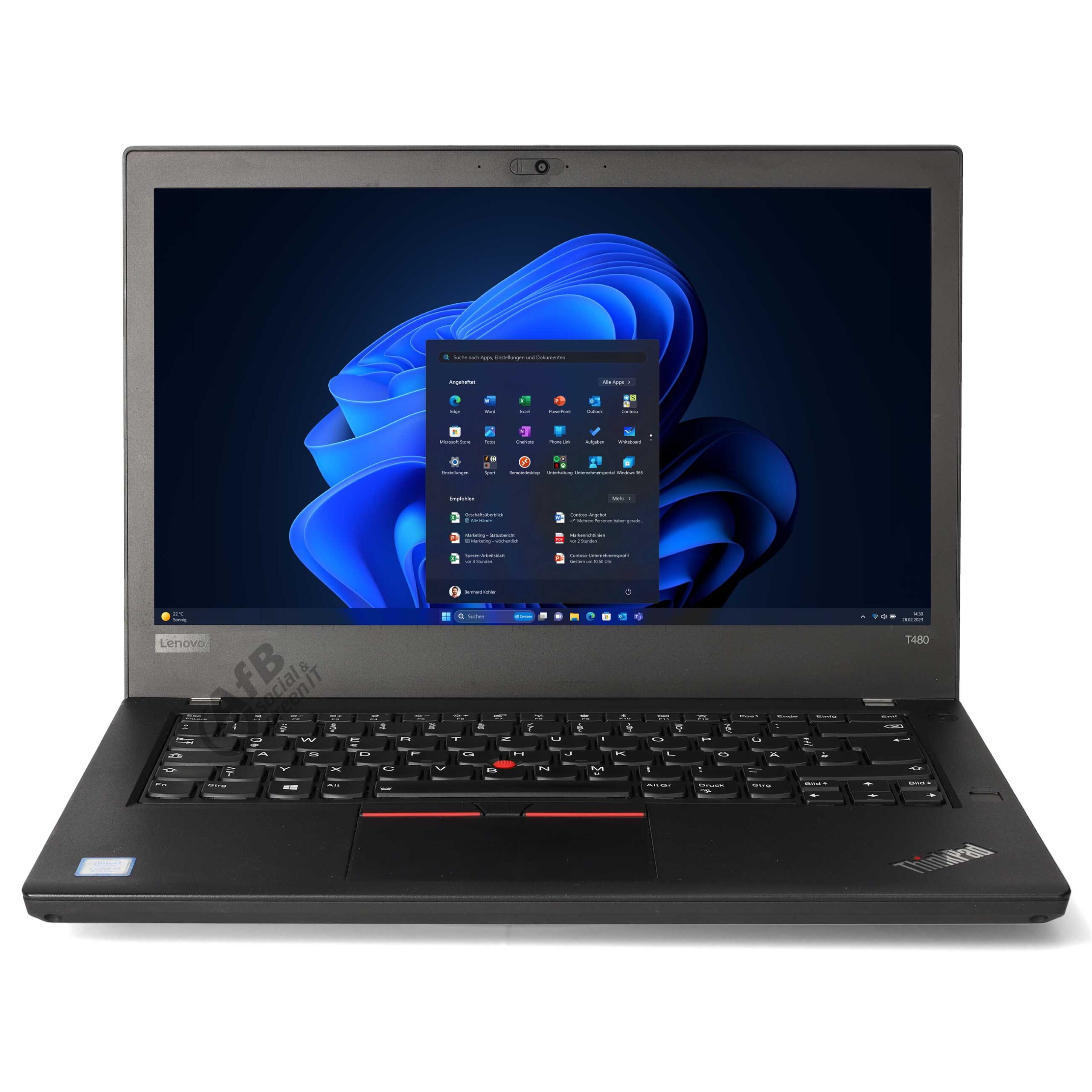 Lenovo ThinkPad T480Gut - AfB-refurbished