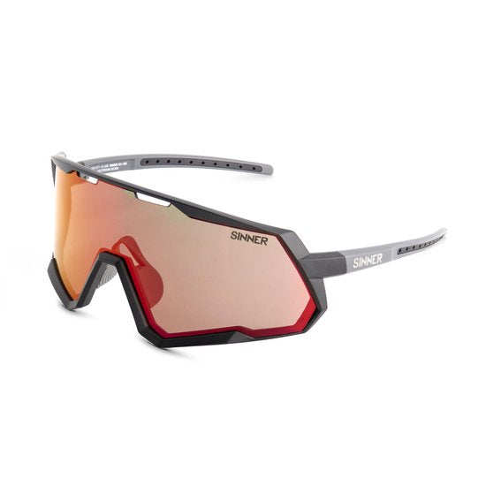 Sinner Pace Sonnenbrille - Mattschwarz - Bicycle-Glas