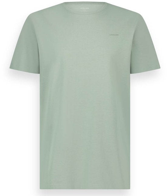 LEBASQ - The Baker - T-Shirt - Kurzarm - Salbei - Grün - M - Bio-Baumwolle - 3D Print