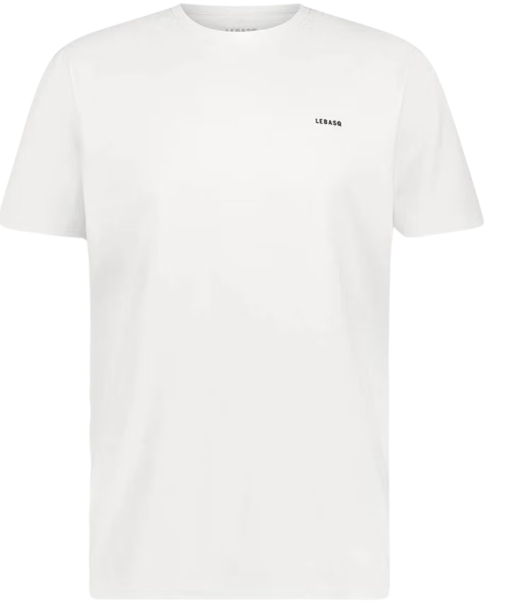 LEBASQ Parker Crew T-Shirt weiß