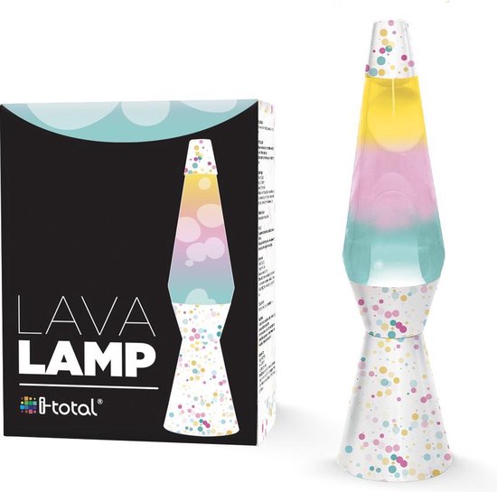 i-Total Lavalampe - Lavalampe - Atmosphärenlampe - 40x9